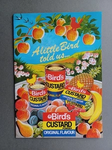 C1980s "BIRD'S" CUSTARD POWDER RECIPE BOOKLET P/B "A LITTLE BIRD TOLD US..." - Picture 1 of 8