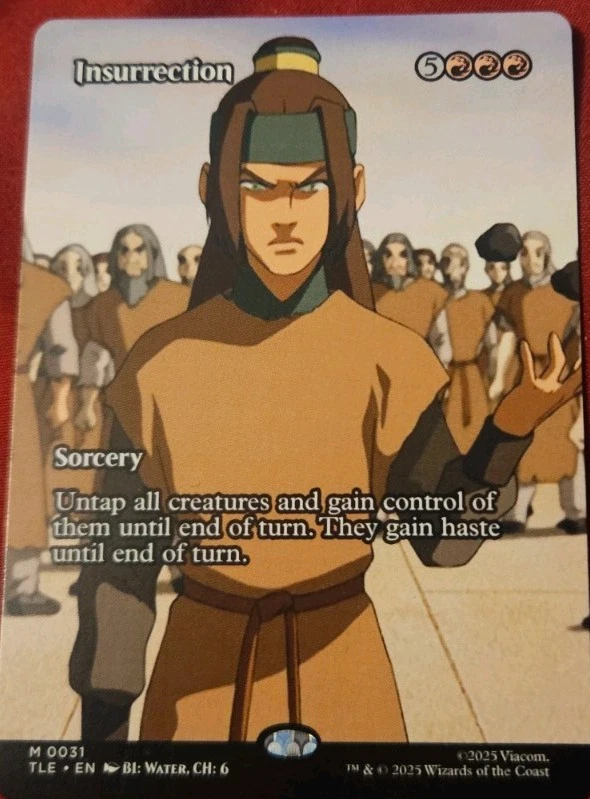 MTG - Insurrection (Borderless) - Avatar: The Last Airbender NM/M Condition - Image 1 of 1