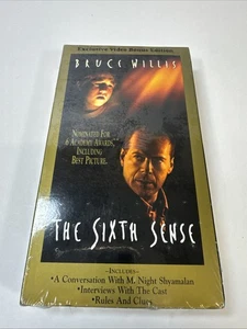 The Sixth Sense VHS, 2000, Bonus Edition New Sealed - Picture 1 of 6