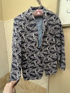 Blazer big boys 14 IZOD Summer navy Blazer New With Tags - Picture 1 of 6