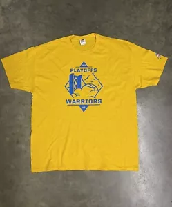 New NBA Golden State Warriors Promo 2019 Playoffs Tshirt Men’s XL. - Picture 1 of 5