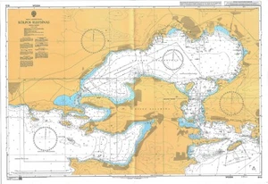 Admiralty 1513 Greece Saronikos Kolpos Kolpos Elefsinas Chart Map Maritime Wall - Picture 1 of 6
