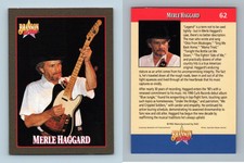 Merle Haggard #62 Branson On Stage 1992 NAC Trading Card