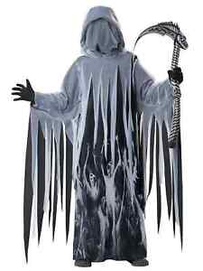 Soul Taker Grim Reaper Ghost Spirit Death Horror Halloween Boys Costume