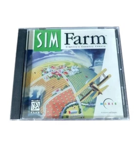 SIM Farm (Sim City's Country Cousin) PC CD-ROM or Mac CD 1998 Windows 3.1 and 95 - Picture 1 of 4