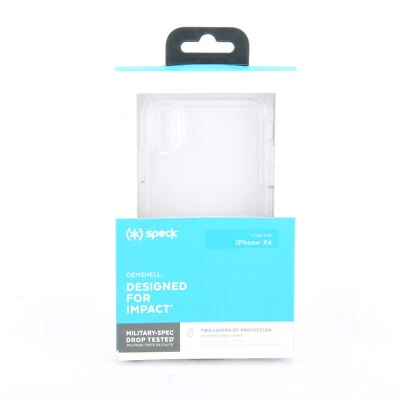 Funda transparente Speck Gemshell para iPhone XR cubierta rígida a presión a prueba de golpes Foto 1 de 4
