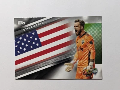 2021 Topps MLS Flags of Foundation #FF-8 Stefan Frei - Image 1 of 2