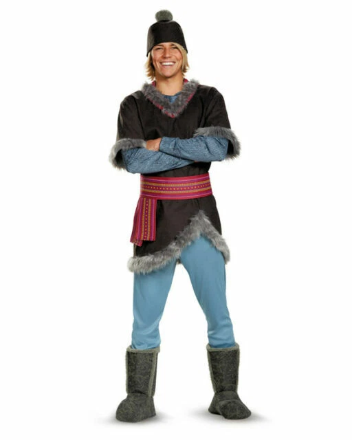 Disguise 99925 Disney Frozen Kristoff Mens Halloween Costume