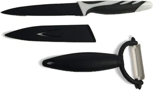 1 x Ceramic Knife- 5" Blade 1 x Ceramic Fruit/Vegetable peeler - Picture 1 of 2