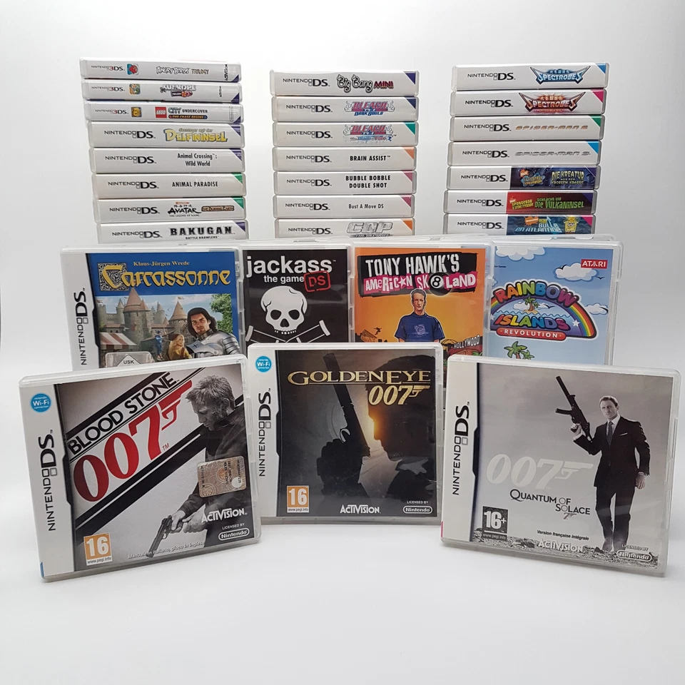 Nintendo DS + 3DS Spiele in OVP [AUSWAL] Sammlung NDS N3DS N2DS DSi Konvolut - Bild 1 von 1