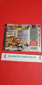 SONY PS1 PLAYSTATION PAL FRA CRASH TEAM RACING BACK JACKET 🌟