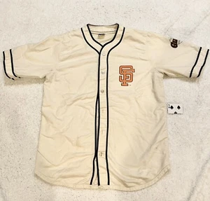 Camiseta deportiva grande de béisbol con botones de los Gigantes de San Francisco - Imagen 1 de 7