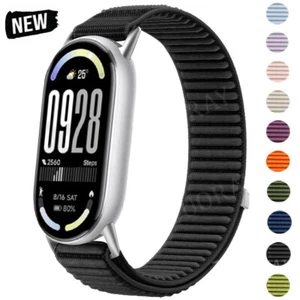 For Xiaomi Mi Band 10 9 8 NFC Replacement Braided Nylon Loop Watch Band Strap - Picture 1 of 30