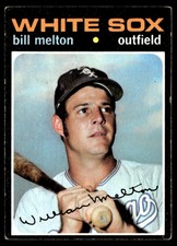 1971 Topps #80 Bill Melton   Baseball Chicago White Sox