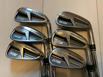 TaylorMade M5 Iron Set / 5-PW / Flex Stiff S200 / Dynamic Gold Exc - Image 1 of 4