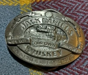 Hebilla de cinturón vintage Jack Daniels Whiskey H-190 Jchd* - Imagen 1 de 6