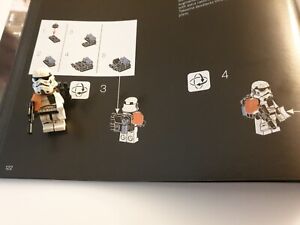 Lego Star Wars Sandtrooper mit Blaster aus Set 75290 Mos Eisley Cantina selten 