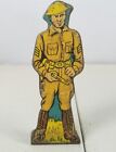 VINTAGE METAL INFANTRY CAPTAIN PRIVATE TOY PROP MARX TOYS MADE IN USA  87. 41F