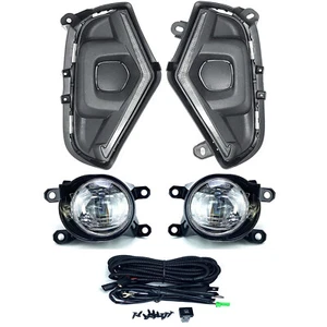 For Toyota RAV4 2022 2023 Car DRL Signal Parts Front Bumper LED Fog Lights - Picture 1 of 15