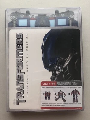 Transformers (2-Disc, DVD, Special Edition) Optimus Prime, Target Exclusive OOP - Image 1 of 4