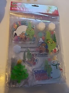 the grinch dr seuss christmas decoration gel window cling New - Picture 1 of 7