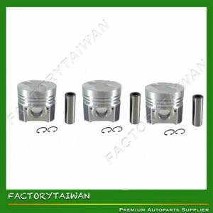 Piston Set Oversize 80mm (+0.50mm) for Kubota D1403 x 3 PCS - Picture 1 of 9