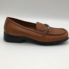 Coach Horse Bit Loafers Womans Size 8b Brown Leather Cherie Vintage