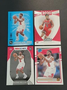 Patrick Williams RC LOT Rated Rookie 227 Hoops 228 Arriving Now Draft Class 2020 - Picture 1 of 6