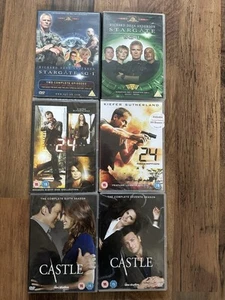 Tv Series DVD Bundle (castle, 24 And Stargate) - Picture 1 of 3
