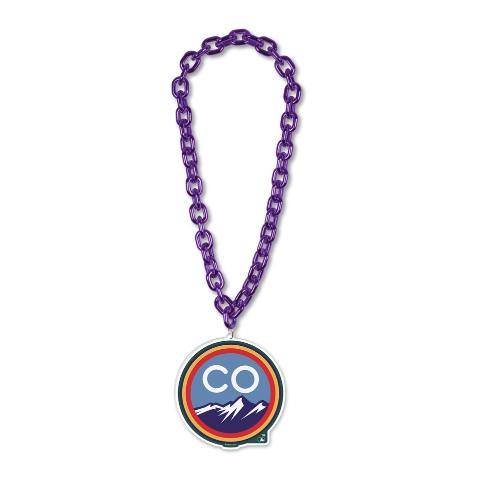 WinCraft  Colorado Rockies Big Chain Necklace - Image 1 of 1