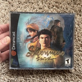 Shenmue Sega Dreamcast 2000 Complete in Box with Manual 4 Discs Passport