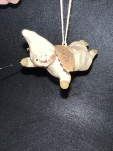 Nicol Sayre Folk Art FLYING ANGEL 3" Ornament MISSING Glitter Star Midwest 2005 - Picture 1 of 5