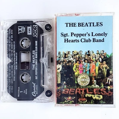 The Beatles - Sgt. Peppers Lonely Hearts Club Band audio cassette tape - Image 1 of 4