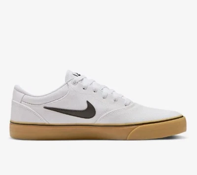 Nike SB Chron 2 Lona Blanco Marrón Claro Oscuro Negro DM3494-101 Talla 13 Foto 1 de 4
