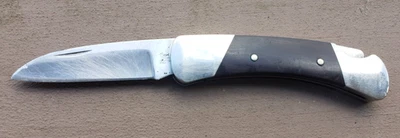 Cuchillo Buck U.S.A. 500 Duke Script Buck escaso descontinuado Foto 1 de 4