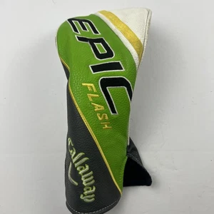 Callaway Golf Epic Flash Driver Headcover Green/Yellow/Grey - Picture 1 of 5