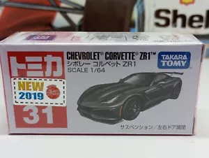 TOMY TAKARA / TOMICA - CHEVROLET CORVETTE 1:64 MODEL CAR #31 - Picture 1 of 4