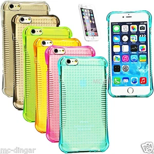 ULTRA SLIM RUBBER SOFT SILICONE GEL SKIN BUMPER CASE COVER FOR IPHONE 5s 6s PLUS - Picture 1 of 93