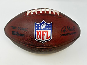 Game Prepped NFL Game Football Wilson The Duke Official Leather Game Ball