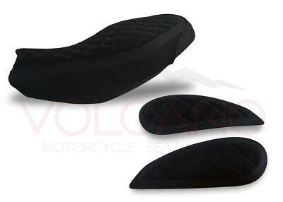 Cubierta de asiento Ducati Scrambler 800 2015-2020 Volcano gris D096\C\307 antideslizante Foto 1 de 2