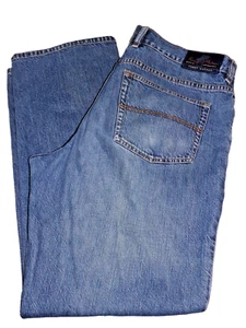 Indigo Palms Classic Fit Straight Mens Medium Wash Denim Blue Jeans Sz 36x32 - Picture 1 of 7