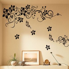 3D DIY Wall Art Decal Decoration Romantic Flower Vinyl Removable Wall Sticker