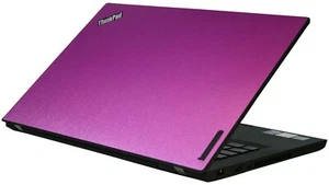 Lenovo T470 Laptop i5 8GB RAM 512GB SSD Webcam HDMI Windows 11 Pink Purple Blue - Picture 1 of 10