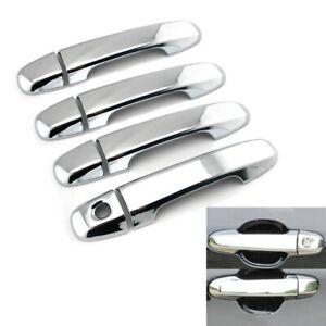 For 2012-2017 Toyota Camry Chrome 4 Door Handle Covers Overlay