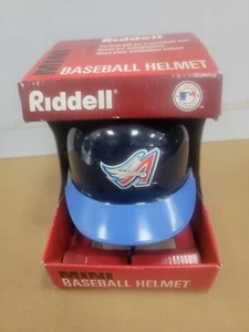 Mini Casco de Bateo Los Angeles Anaheim Angels MLB Auténtico Riddell NUEVO EN CAJA - Imagen 1 de 6