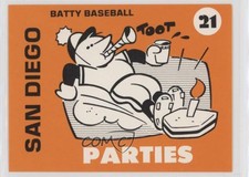 1975 Laughlin Batty Baseball San Diego Parties #21