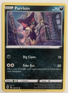 Pokemon Champion's Path Purrloin 39/73 NM/M - Picture 1 of 1