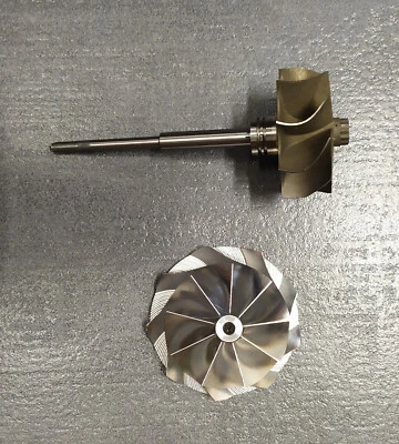 Rueda compresor 1000HP actualización y rueda turbina para Audi RS6, RS7, S8. Foto 1 de 2