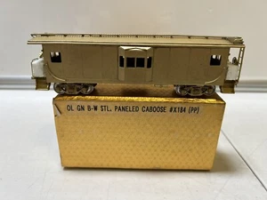 Ventana Oriental Limited Escala HO Latón GN Bay Caboose X184 *ROB - Imagen 1 de 15