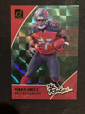 Ronald Jones II Buccaneers 2018 Donruss The Rookies RC Rookie Card - Image 1 of 3